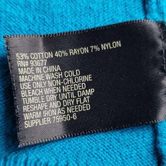 Worthington open Blue cardigan - Picture 3 of 5